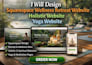 design squarespace wellness retreat website holistic website yoga website
